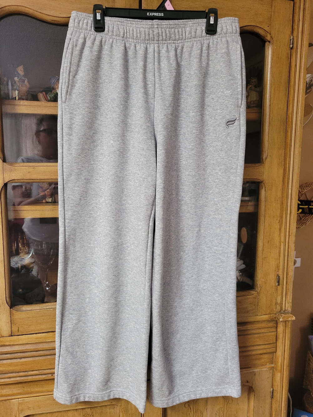 NWOT Fabletics Fleece Wide-Leg Sweatpants/Lounge Pants Women's L